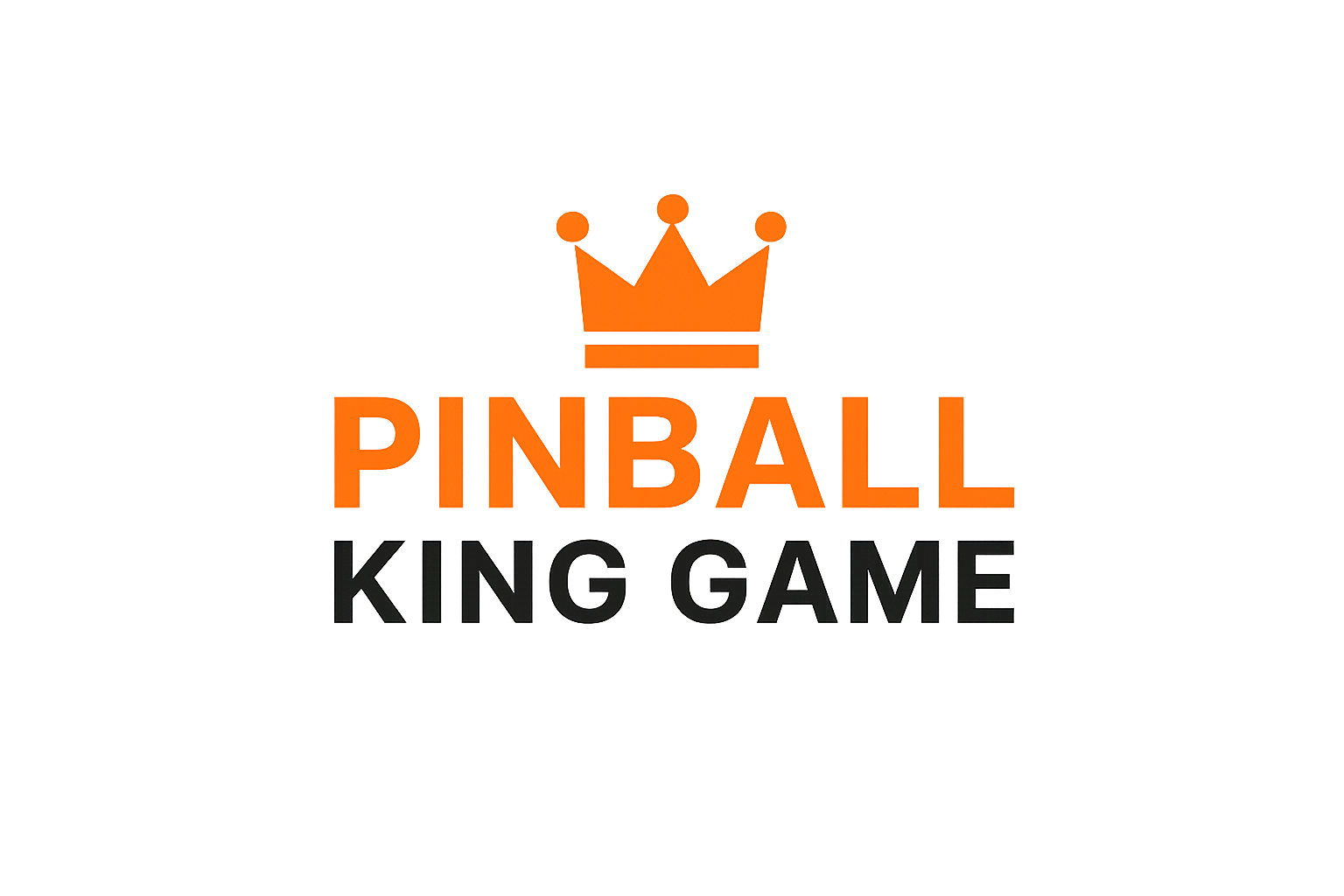 Pinball King Game Game Logo